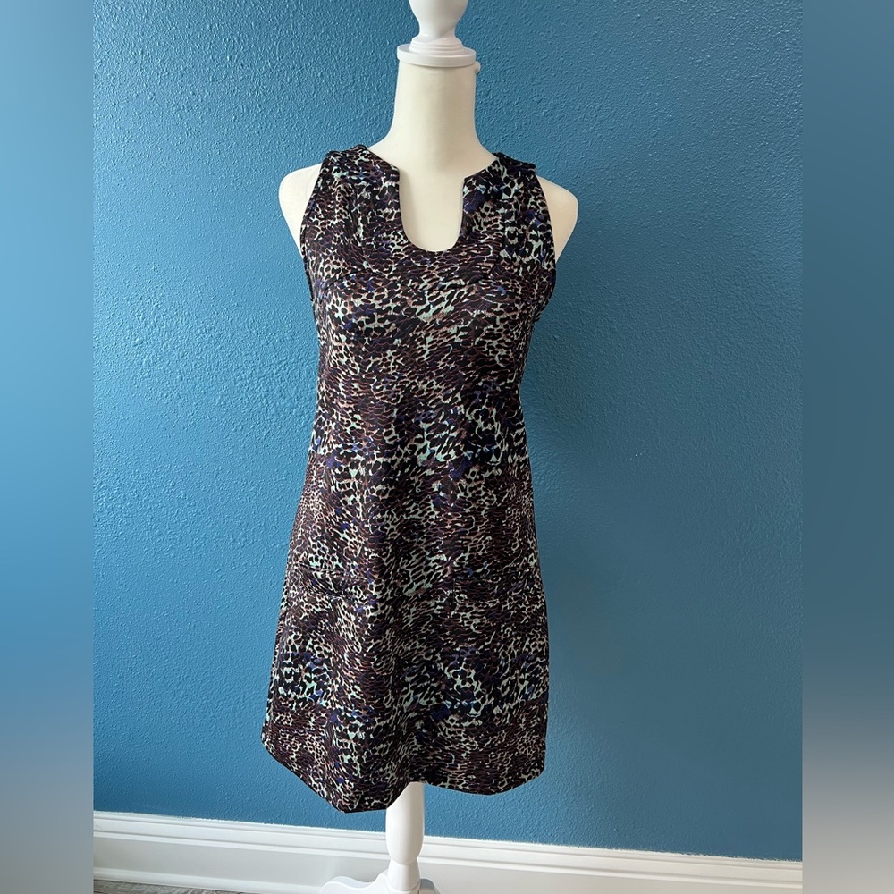 ISLE by Melis Kozan Miami U-Neck Melanie Tank Dress  MYTH Print Size Small